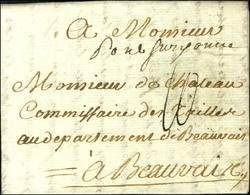 '' Pont Sur Yonne '' (L N° 1) Sur Lettre Avec Texte Daté 1780. - TB / SUP. - Altri & Non Classificati