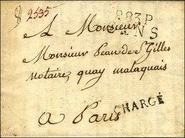 P.83.P. / SENS + Griffe CHARGÉ Sur Lettre Avec Texte Daté 1821. - TB / SUP. - Andere & Zonder Classificatie