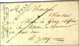 P.83.P. / St FLORENTIN (43 X 8 Mm) Sur Lettre Avec Texte Daté 1823. - SUP. - Sonstige & Ohne Zuordnung