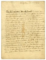 BEAUMARCHAIS Pierre Augustin Caron De (1732-1799), écrivain Et Homme D'affaires. - Other & Unclassified