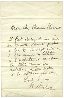 BERLIOZ Hector (1803-1869), Compositeur Et Chef D'orchestre. - Otros & Sin Clasificación