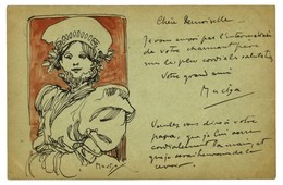 MUCHA Alfons (1860-1939), Peintre, Illustrateur Et Affichiste Tchèque. - Altri & Non Classificati