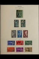 JUDAICA & ISRAEL-RELATED MORE LIKE A PHILATELIC SCRAP BOOK Than Simply A Collection Of Stamps & Covers, We See Stamp Exh - Other & Unclassified