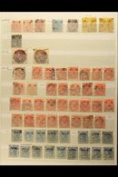 NEW SOUTH WALES OFFICIALS 1879-1892 INTERESTING USED COLLECTION/ACCUMULATION With Many Shades & Perf Types Presented On  - Altri & Non Classificati