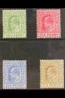 1906-11 KEVII MCA Wmk Set, SG 71/74, Fine Mint (4 Stamps) For More Images, Please Visit Http://www.sandafayre.com/itemde - Autres & Non Classés