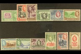 1938-47 Pictorial Definitive Set, SG 150/61, Never Hinged Mint (12 Stamps) For More Images, Please Visit Http://www.sand - British Honduras (...-1970)