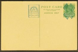 JAPANESE OCCUPATION JAPANESE POSTAL ADMINISTRATION 1943 9p+9p Green Complete Reply Postcard With Cross & Boxed New Value - Birma (...-1947)