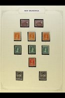 1860-63 MINT/UNUSED GROUP In Hingeless Mounts On A Page, Comprising 1c (x2), 2c (x3), 5c (x3), 10c & 17c (x2). Poor Or N - Autres & Non Classés