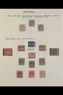 1892-1919 COLLECTION An Attractive Mint Or Fine Used Range Incl. 1892 1½d On Toned Paper Fine Used, 1893-1900 Perf 12 X  - Islas Cook