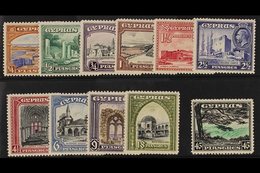 1934 Complete Pictorial Set, SG 133/143, Fine Mint. (11 Stamps) For More Images, Please Visit Http://www.sandafayre.com/ - Other & Unclassified