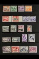 1938-49 NHM ASSEMBLY An All Different Assembly With 1938-51 Range To £1 (incl 2½pi Ultramarine), 1948 Royal Silver Weddi - Other & Unclassified