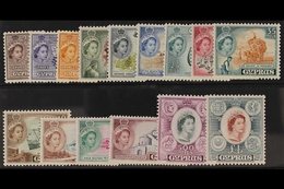 1955 Pictorial Complete Set, SG 173/187, Fine Never Hinged Mint. (15 Stamps) For More Images, Please Visit Http://www.sa - Andere & Zonder Classificatie
