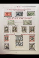 1861-1959 ALL DIFFERENT OLD TIME COLLECTION An Attractive Mint & Used (mostly Used) Collection Presented In An Album Tha - Other & Unclassified