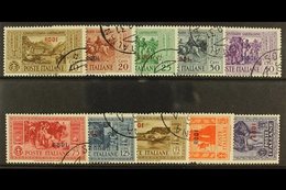 DODECANESE ISLANDS RODI 1932 Garibaldi Set, SG 89/98, Sassone S.75, Very Fine Used (10). For More Images, Please Visit H - Other & Unclassified