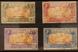 ERITREA 1923 "Propaganda Fide" Set (Sass S. 12, SG 64/67), Very Fine Used. (4 Stamps) For More Images, Please Visit Http - Autres & Non Classés