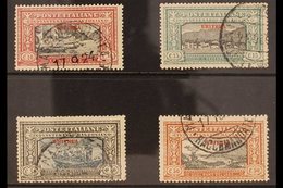 ERITREA 1924 Manzoni Set To 50c (Sass S. 14, SG 74/77) Very Fine Used. (4 Stamps) For More Images, Please Visit Http://w - Andere & Zonder Classificatie