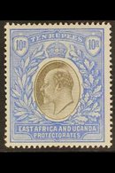 1903 10r Grey And Ultramarine, Wmk CA, Ed VII, SG 14, Very Fine Mint. For More Images, Please Visit Http://www.sandafayr - Vide