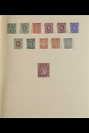 1904-08 KEVII MINT GROUP Includes 1904-07 Wmk MCA All Values To 8a With A Few Additional Values On Chalky Paper, Also 2r - Vide