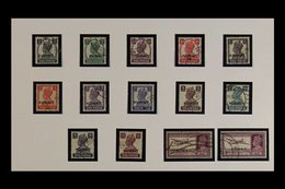 1945 - 1957 HIGHLY COMPLETE USED COLLECTION Fresh And Attractive Collection Including 1945 Stamps Of India Ovptd Set, 19 - Koeweit
