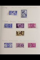 1948 - 1961 FRESH MINT ONLY COLLECTION Mainly Complete Sets On Pages With Later Issues NHM And Including 1948 Wedding, 1 - Koeweit