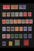 1937-52 MINT KGVI COLLECTION Presented On Stock Pages & Includes A Complete Run From Coronation To 1951 BWI (less 5s RSW - Leeward  Islands