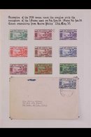 ENGLISH: 1938 GOLD CURRENCY ISSUE - STUDY COLLECTION Written Up On Pages Incl. Mint And Used Shades To 2f, 1f Block Of F - Other & Unclassified