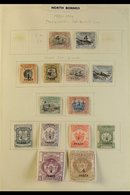 1894-1928 MINT COLLECTION CAT £1500+ An ALL DIFFERENT Mint Collection Presented On Album Pages. Includes An 1894 Range T - Nordborneo (...-1963)