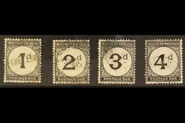 POSTAGE DUES 1929-52 Complete Set, SG D1/4, Very Fine Used (4 Stamps). For More Images, Please Visit Http://www.sandafay - Rodesia Del Norte (...-1963)