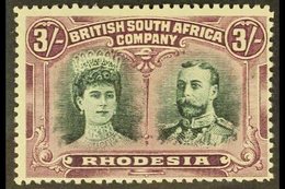 1910-13 3s Green & Violet, Double Head, SG 158, Fine Mint. For More Images, Please Visit Http://www.sandafayre.com/itemd - Other & Unclassified