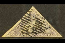 CAPE OF GOOD HOPE 1863-64 6d Bright Mauve, SG 20, Used With 3 Margins.  For More Images, Please Visit Http://www.sandafa - Non Classés