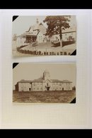 POSTCARDS PIETERMARITZBURG - Group Of Real Postcards, Circa 1910, Includes Pictures Of Railway Station,University Colleg - Non Classés