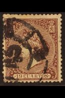 1866 19c Brown "Isabella", SG 95 Or Michel 76, Fine Used. For More Images, Please Visit Http://www.sandafayre.com/itemde - Autres & Non Classés