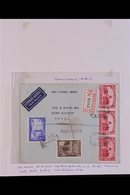 1930 SPANISH / AMERICAN EXHIBITION COVERS GROUP. An Attractive Assembly That Includes 3 Covers Bearing A Range Of Perf A - Andere & Zonder Classificatie