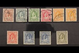 1930-39 PERF VARIANTS. Emir Complete Set Of Perforation Variants Inc All P13½ X13 & Coil P13½ X 14, SG 194c, 195a, 196ab - Jordanie