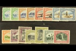 1935-37 Pictorial Set, SG 230/238, Plus Perf. 12½ Set, All But The Latter 12c And 24c Are Never Hinged Mint. (15 Stamps) - Trinidad Y Tobago
