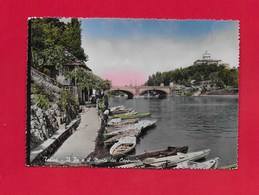 CARTOLINA NV ITALIA - TORINO - Il Po E Il Monte Dei Cappuccini - 10 X 15 - Fiume Po