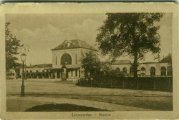 NETHERLANDS - LEEUWARDEN - STATION - EDIT J. ZONDERVAN - 1920s (BG3662) - Leeuwarden