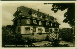 AK GERMANY - HOTEL ALPENBLICK - HÖCHENSCHWAND  - 1930s (BG3666) - Hoechenschwand