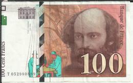 Az 100FRANC FRACIA 1998 - 100 F 1997-1998 ''Cézanne''