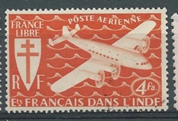 Inde Française  .   Aérien   -  Yvert N°  1  Oblitéré    -   Po 62608 - Usati