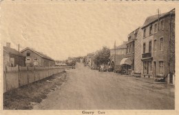 Gouvy Gare Carte Festonnée Circulé En 1937 - Gouvy