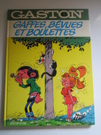 GASTON " Gaffes,bévues Et Boulettes " Par Franquin  Tome 11  Éditeur : Dupuis - Gaston