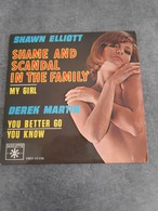 Disque De Shawn Elliott Et Derek Martin - Shame And Scandal In The Family - Roulette VREX 65036 - 1964 - - Soul - R&B