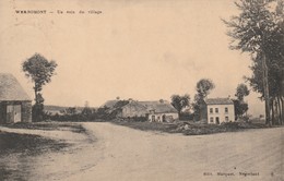 Werbomont Un Coin Du Village Circulé En 1922 - Ferrières