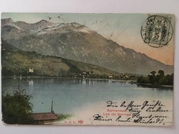 CPA, Sarnensee, Lac De Sarnen, écrite En 1906,timbre - Sarnen