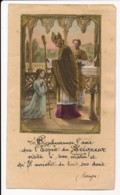 Image Pieuse Esprit Du Seigneur Souvenir De Communion Charcé (49) 1935 Holy Card Santino - Devotion Images