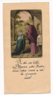 Image Pieuse Qu'elle Est Belle O Marie Souvenir De Communin Brissac 1934 Holy Card Santino - Devotion Images