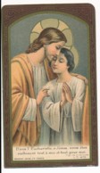 Image Pieuse Holy Card Santino Editeur BOUASSE Jeune Chromo Art Nouveau Dans L'Eucharistie ... Jésus - Devotion Images
