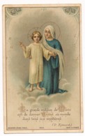 Image Pieuse Holy Card Santino Editeur BOUASSE Jeune Chromo La Grande Mission De Marie - Devotion Images