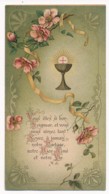 Image Pieuse Holy Card Santino Chromo Art Nouveau Calice Vous êtes Si Bon Seigneur - Devotion Images